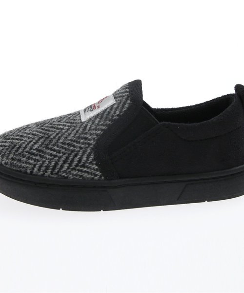 apres les cours(アプレレクール)の「Harris Tweed(生地使い)トドラースリッポン(スリッポン・キッズ・グレー/ネイビー・18/17/16/19)」の8枚目の写真