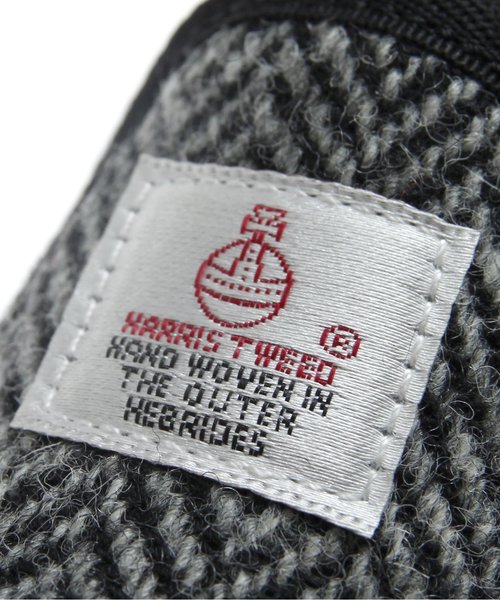 apres les cours(アプレレクール)の「Harris Tweed(生地使い)トドラースリッポン(スリッポン・キッズ・グレー/ネイビー・18/17/16/19)」の11枚目の写真