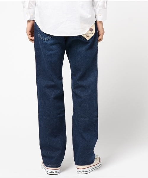 Lee（リー）の「【Lee】201 レギュラーストレート　アンティークウォッシュ（デニムパンツ・メンズ・インディゴブルー・29inch/35inch/30inch/32inch/33inch/28inch/31inch/34inch）」の3枚目の写真