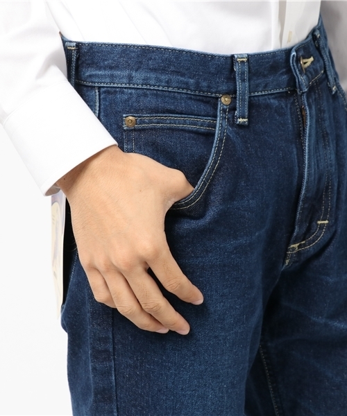 Lee（リー）の「【Lee】201 レギュラーストレート　アンティークウォッシュ（デニムパンツ・メンズ・インディゴブルー・29inch/35inch/30inch/32inch/33inch/28inch/31inch/34inch）」の7枚目の写真