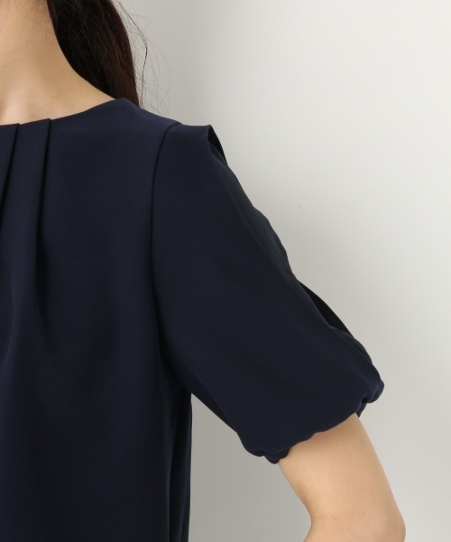 A part by（アパートバイ）の「【WEB限定/結婚式にも】ソデキリカエサロペット 739583 （サロペット/オーバーオール・レディース・ベージュ/ネイビー・LARGE/MEDIUM）」の10枚目の写真