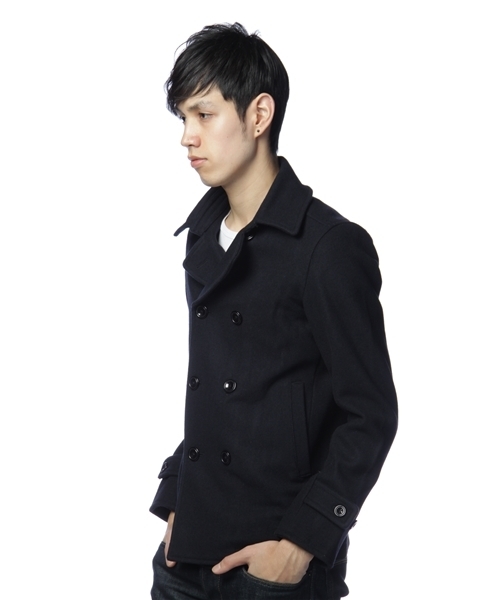 Lui's(ルイス)の「Pコート(ピーコート・メンズ・ブラック/ネイビー・SMALL/MEDIUM)」の3枚目の写真