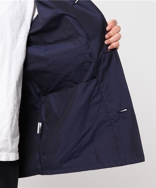 SUNNY SPORTS(サニースポーツ)の「SUNNY SPORTS×SHIPS Days: パジャマ ジャケット(カバーオール・メンズ・ネイビー/オリーブ・LARGE/MEDIUM)」の6枚目の写真