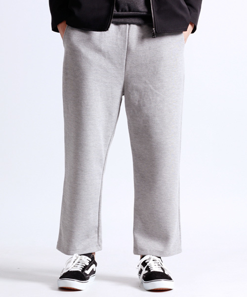 MONO-MART(モノマート)の「ワイドシルエットテーパードパンツ(その他パンツ・メンズ・杢グレー/ネイビー/ブラック/グレー系その他・FREE)」の1枚目の写真