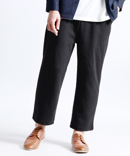 MONO-MART(モノマート)の「ワイドシルエットテーパードパンツ(その他パンツ・メンズ・杢グレー/ネイビー/ブラック/グレー系その他・FREE)」の2枚目の写真