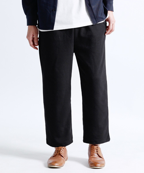 MONO-MART(モノマート)の「ワイドシルエットテーパードパンツ(その他パンツ・メンズ・杢グレー/ネイビー/ブラック/グレー系その他・FREE)」の18枚目の写真