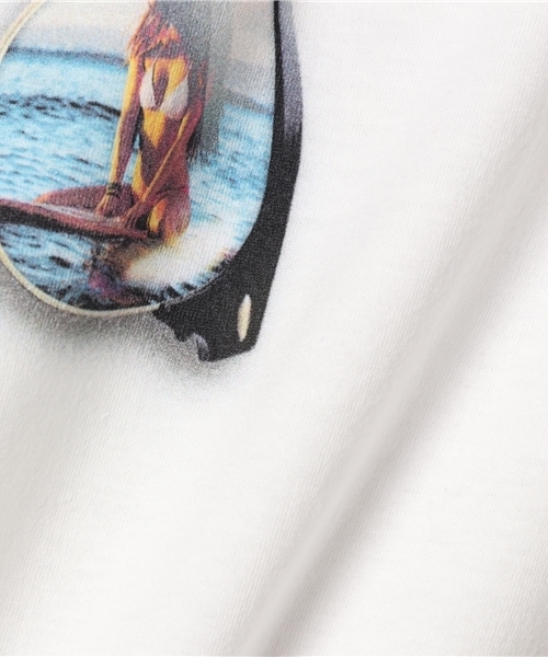 JACKROSE（ジャックローズ）の「JE・サングラスVネックTシャツ（Tシャツ/カットソー・メンズ・サックスブルー/ホワイト/ピンク/ブラック・L/M）」の11枚目の写真