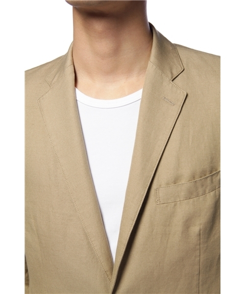 green label relaxing（グリーンレーベルリラクシング）の「※□C/L DBY NT 2Bジャケット（テーラードジャケット・メンズ・ベージュ/ネイビー・SMALL/MEDIUM/LARGE/X-LARGE）」の6枚目の写真