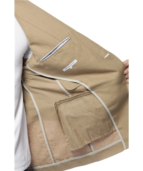 green label relaxing（グリーンレーベルリラクシング）の「※□C/L DBY NT 2Bジャケット（テーラードジャケット・メンズ・ベージュ/ネイビー・SMALL/MEDIUM/LARGE/X-LARGE）」の8枚目の写真