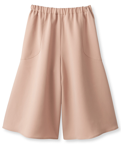 IEDIT（イディット）の「ＤＲＥＣＯ　ｂｙ　ＩＥＤＩＴ　とろみダブルクロス素材で上品に仕立てた　マーメイドミディスカンツ（スカート・レディース・キャメル/ネイビー・LARGE/X-LARGE/SMALL/XX-LARGE/MEDIUM）」の5枚目の写真