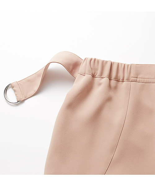 IEDIT（イディット）の「ＤＲＥＣＯ　ｂｙ　ＩＥＤＩＴ　とろみダブルクロス素材で上品に仕立てた　マーメイドミディスカンツ（スカート・レディース・キャメル/ネイビー・LARGE/X-LARGE/SMALL/XX-LARGE/MEDIUM）」の6枚目の写真