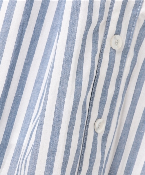 rps(アールピーエス)の「綿ワッシャー横釦スカート(スカート・レディース・レッド/ネイビー/ストライプ・M)」の13枚目の写真