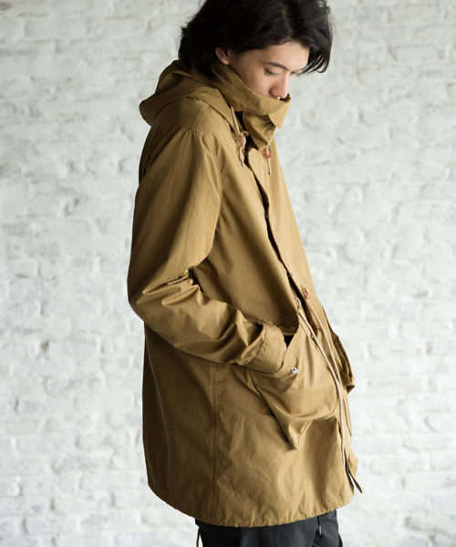 rehacer（レアセル）の「rehacer : Mountain Mods Coat（モッズコート・メンズ・ブラック/キャメル・SMALL/LARGE/MEDIUM）」の8枚目の写真