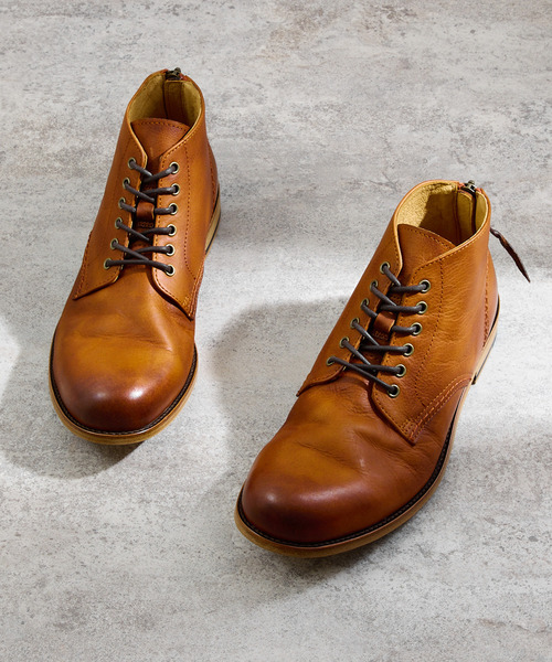 【試着のみ】PADRONEパドローネ ショートレースアップブーツ PADRONE パドローネ / Ex. SHORT LACE UP BOOTS 別注ショート