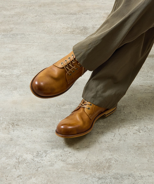 PADRONE（パドローネ）の「PADRONE パドローネ / Ex. SHORT LACE UP BOOTS 別注ショートレースアップブーツ / PA8054-1201（ブーツ・メンズ・キャメル/ブラック/ブラウン系その他/ブルー系その他/ベージュ・41/42/40/43）」の7枚目の写真