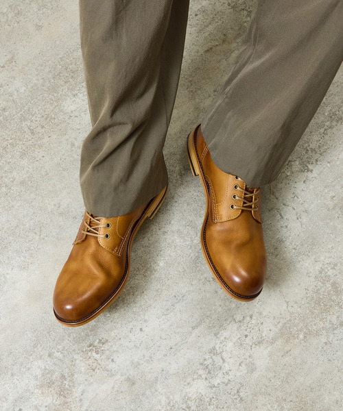 PADRONE（パドローネ）の「PADRONE パドローネ / Ex. SHORT LACE UP BOOTS 別注ショートレースアップブーツ / PA8054-1201（ブーツ・メンズ・キャメル/ブラック/ブラウン系その他/ブルー系その他/ベージュ・41/42/40/43）」の8枚目の写真