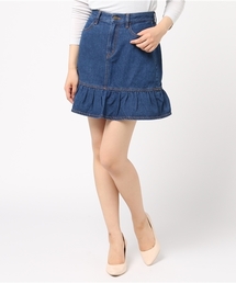 WEGO | WEGO/フリルミニスカート(デニムスカート)