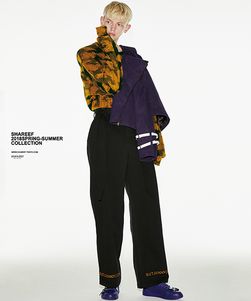 SHAREEF(シャリーフ)の「C/L/R KARSEY WIDE PANTS(その他パンツ・メンズ・ブラック/オレンジ/パープル・2/1/3)」の18枚目の写真