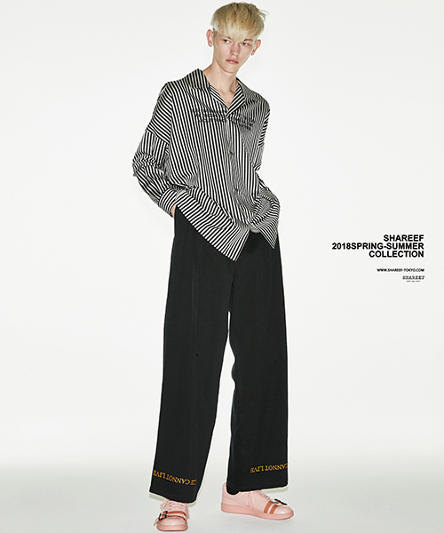 SHAREEF(シャリーフ)の「C/L/R KARSEY WIDE PANTS(その他パンツ・メンズ・ブラック/オレンジ/パープル・2/1/3)」の21枚目の写真