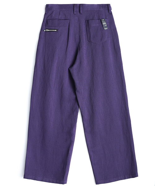 SHAREEF(シャリーフ)の「C/L/R KARSEY WIDE PANTS(その他パンツ・メンズ・ブラック/オレンジ/パープル・2/1/3)」の19枚目の写真