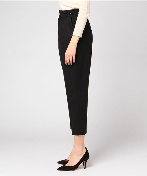 FLUID（フルイド）の「Fluid（フルイド）テーパードパンツ（デニムパンツ・レディース・ブラック/グレー・1/2/3）」の6枚目の写真