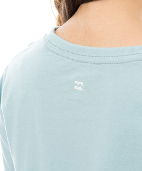 BILLABONG（ビラボン）の「【直営店限定】BILLABONG レディース レインボーラインロンＴ（Tシャツ/カットソー・レディース・ブルー/ピンク/ホワイト・LARGE/MEDIUM）」の9枚目の写真