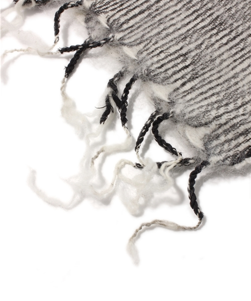 coen（コーエン）の「ネパールニットマフラー（マフラー・メンズ・グレー・フリー）」の2枚目の写真