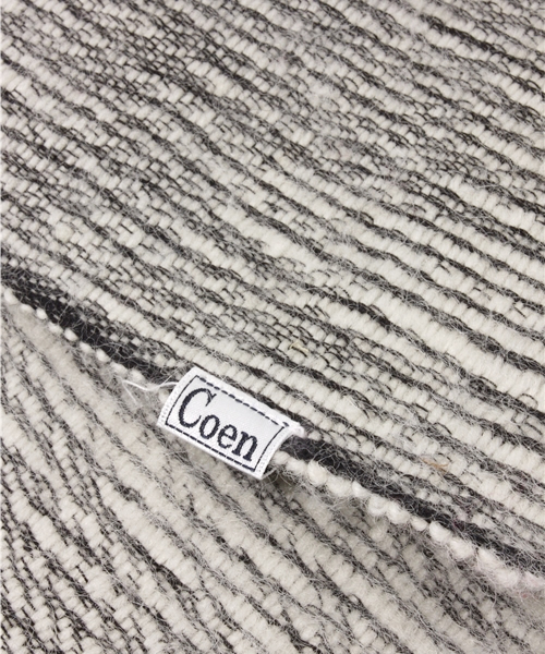 coen（コーエン）の「ネパールニットマフラー（マフラー・メンズ・グレー・フリー）」の4枚目の写真