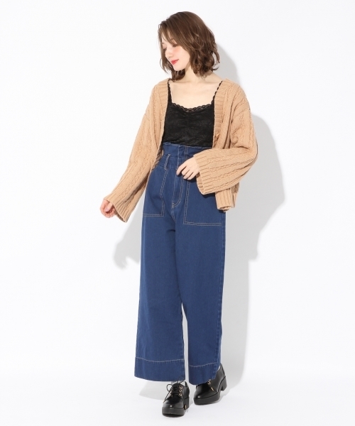 Heather（ヘザー）の「ハートレースカップインタンク 783653（キャミソール・レディース・ホワイト系その他/ブラック系その他/ピンク系その他・FREE）」の10枚目の写真