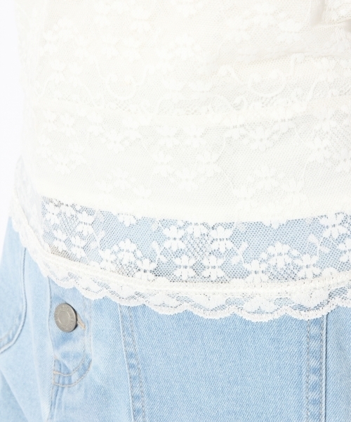 Heather（ヘザー）の「ハートレースカップインタンク 783653（キャミソール・レディース・ホワイト系その他/ブラック系その他/ピンク系その他・FREE）」の17枚目の写真