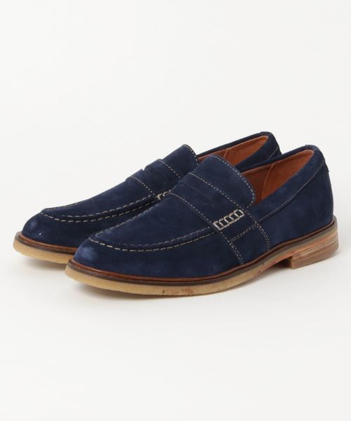 Clarks ローファー　(ネイビースエード) Clarks（クラークス）の「Clarkdale Flow / クラークデール