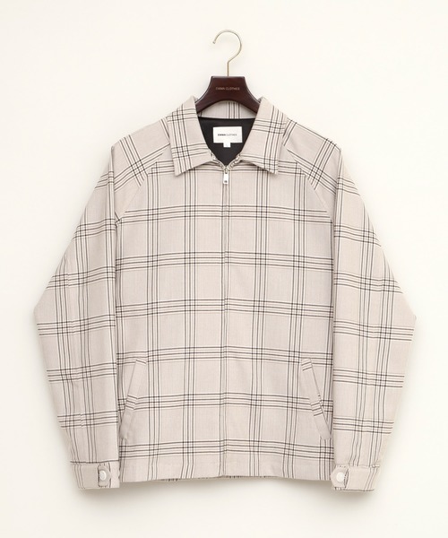 EMMA CLOTHES(エマクローズ)の「スイングトップ ジップブルゾン (EMMA CLOTHES)(ブルゾン・メンズ・グレー/ベージュ/ライトインディゴブルー/インディゴブルー/スモークピンク/ブラック/グレー系その他/ブラウン系その他/ストライプ/チェック/ベージュ系その他/ブラウン系その他2/チャコール/ベージュ系その他2/ブルー/ブラウン系その他3・L/M)」の17枚目の写真