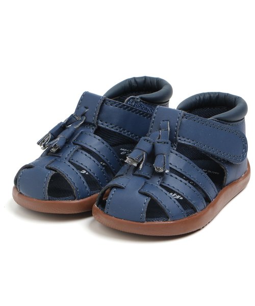 apres les cours（アプレレクール）の「IFMEベビーサンダル（サンダル・キッズ・ネイビー/シルバー・12/12.5/13）」の2枚目の写真