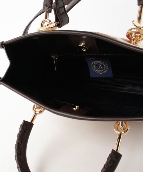 RIVE DROITE（リヴドロワ）の「RODEO柄トートBAG（トートバッグ・レディース・アイボリー・FREE）」の4枚目の写真