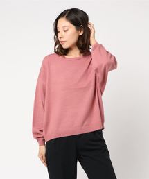ボックスシルエット×ドルマンスリーブニットトップス＊レディース/セーター[C3364]神戸レタス