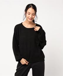 ボックスシルエット×ドルマンスリーブニットトップス＊レディース/セーター[C3364]神戸レタス