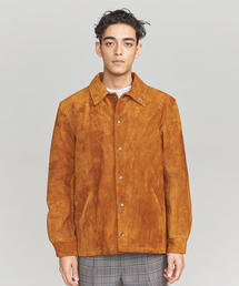Schott ショット スエード 中綿コーチジャケット アローズ別注 38 Schott ショット スエード 中綿コーチジャケット アローズ別注