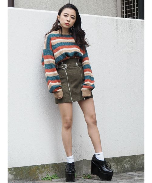 EVRIS(エヴリス)の「アンバープラットフォームシューズ(パンプス・レディース・ブラック/その他1・SMALL/MEDIUM/LARGE)」の14枚目の写真