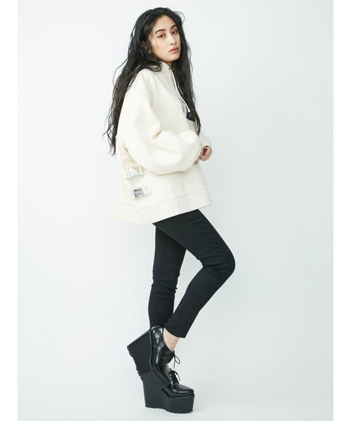 EVRIS(エヴリス)の「アンバープラットフォームシューズ(パンプス・レディース・ブラック/その他1・SMALL/MEDIUM/LARGE)」の10枚目の写真