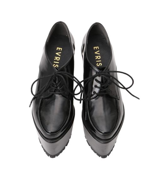 EVRIS(エヴリス)の「アンバープラットフォームシューズ(パンプス・レディース・ブラック/その他1・SMALL/MEDIUM/LARGE)」の8枚目の写真