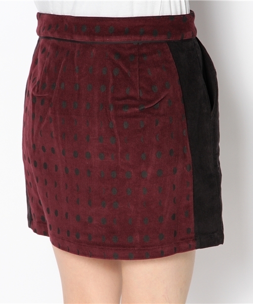 actuel(アクチュエル)の「【Valentine gauthier】SHORT STRAIGTH SKIRT WITH FRONT(スカート・レディース・ボルドー・FREE)」の5枚目の写真