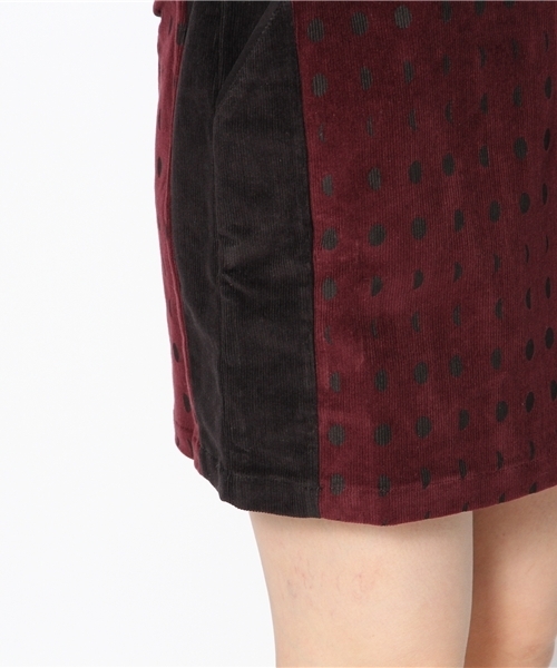 actuel(アクチュエル)の「【Valentine gauthier】SHORT STRAIGTH SKIRT WITH FRONT(スカート・レディース・ボルドー・FREE)」の7枚目の写真