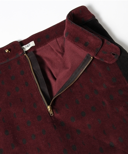 actuel(アクチュエル)の「【Valentine gauthier】SHORT STRAIGTH SKIRT WITH FRONT(スカート・レディース・ボルドー・FREE)」の8枚目の写真