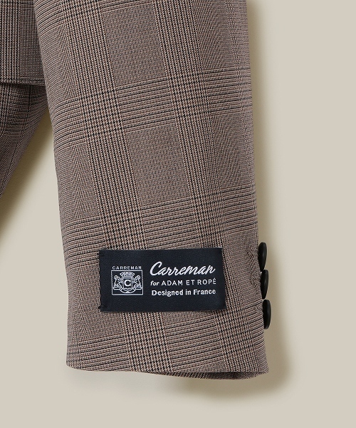 ADAM ET ROPE'（アダムエロペ）の「CARREMAN テーラードジャケット（テーラードジャケット・メンズ・ベージュ系その他/ネイビー/ブラック・S/M/L）」の7枚目の写真
