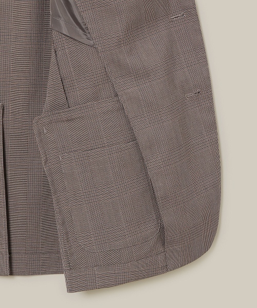 ADAM ET ROPE'（アダムエロペ）の「CARREMAN テーラードジャケット（テーラードジャケット・メンズ・ベージュ系その他/ネイビー/ブラック・S/M/L）」の12枚目の写真