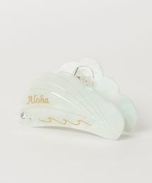 Amina（アミナ）の「【Kahiko】シェルウェーブバンス（バレッタ/ヘアクリップ）」