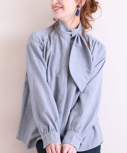 Sawa A La Mode サワアラモード の 個性的な襟デザインのカットソー Tシャツ カットソー Wear