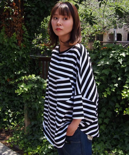 FRAPBOIS(フラボア)の「サークルサークル2(Tシャツ/カットソー・レディース・ホワイト/その他1/グリーン系その他/パープル系その他/その他2/その他3・1)」の5枚目の写真
