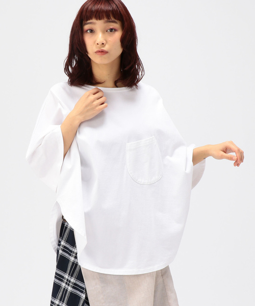 FRAPBOIS(フラボア)の「サークルサークル2(Tシャツ/カットソー・レディース・ホワイト/その他1/グリーン系その他/パープル系その他/その他2/その他3・1)」の2枚目の写真
