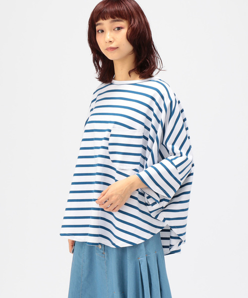 FRAPBOIS(フラボア)の「サークルサークル2(Tシャツ/カットソー・レディース・ホワイト/その他1/グリーン系その他/パープル系その他/その他2/その他3・1)」の7枚目の写真